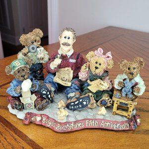 Boyds Bears Resin #227803 Work Is Love Made Visible 5th Anniversary